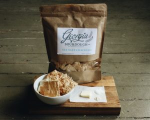 Georgia Sourdough Sea Salt Crackers