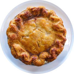 mini rosemary pie